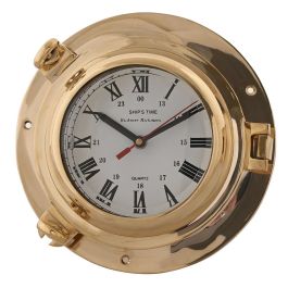 Reloj de Pared DKD Home Decor Cristal Dorado Vintage Latón (23 x 7 x 23 cm) Precio: 92.95000022. SKU: S3039288