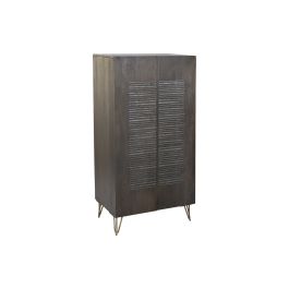 Armario DKD Home Decor Marrón Metal Madera de mango 70 x 45 x 142 cm