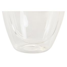 Vaso Basicos DKD Home Decor Transparente 9 x 10.2 x 9 cm Set de 2