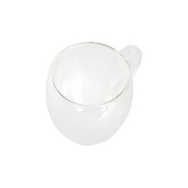 Juego de Tazas de Café DKD Home Decor Transparente Cristal Vidrio de Borosilicato 350 ml