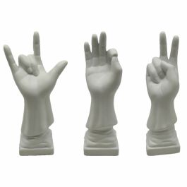 Figura Urban DKD Home Decor Blanco 7 x 25 x 7 cm (3 Unidades) Precio: 30.1169000968. SKU: S3039510