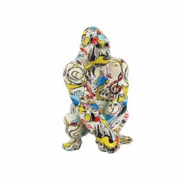 Figura Decorativa DKD Home Decor 14 x 13 x 22 cm Multicolor Gorila Moderno Precio: 22.49999961. SKU: S3039531