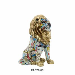 Figura Moderno DKD Home Decor Dorado Multicolor 21 x 27 x 15 cm