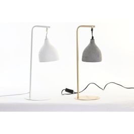 Lámpara de mesa DKD Home Decor 21 x 17 x 49 cm Metal Cemento 220 V 50 W (2 Unidades)