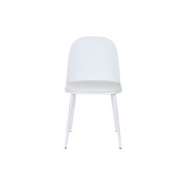 Silla de Comedor DKD Home Decor Blanco 45 x 48 x 83 cm