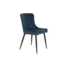 Silla Moderno DKD Home Decor Azul Petroleo Negro 61 x 84 x 50 cm (2 Unidades) Precio: 192.9500001. SKU: B1K2SJMF2W