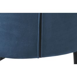 Taburete DKD Home Decor Azul marino Metal 47 x 58 x 96,5 cm