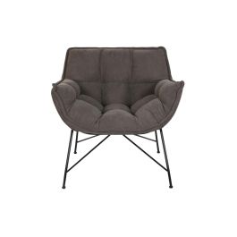 Butaca Moderno DKD Home Decor Gris 75 x 82 x 80 cm