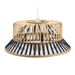 Lámpara de Techo DKD Home Decor Marrón Negro Bambú 50 W 60 x 60 x 30 cm 60 x 60 x 25 cm Precio: 62.94999953. SKU: S3040173