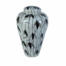 Tibor DKD Home Decor Porcelana Negro Blanco Oriental Hoja de planta (23 x 23 x 33 cm) Precio: 44.9499996. SKU: S3039986