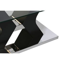 Mesa de Centro DKD Home Decor Madera 120 x 60 x 45 cm Cristal Templado Madera MDF
