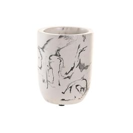 Vaso Moderno DKD Home Decor Blanco Negro 7 x 9.5 x 7 cm Precio: 9.0749998427. SKU: S3041006