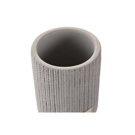 Vaso Basicos DKD Home Decor Gris 8 x 10 x 8 cm