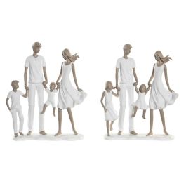 Figura Moderno DKD Home Decor Blanco Gris 6.5 x 24.5 x 20.5 cm (2 Unidades) Precio: 47.59000059. SKU: B1G8W55KPR
