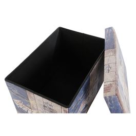 Caja Multiusos DKD Home Decor 59 x 40 x 40 cm Poliuretano Multicolor Cartón Mediterráneo (2 Unidades)