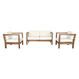 Conjunto de Mesa con 3 Sillones DKD Home Decor 130 x 69 x 65 cm