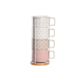 Cafe Scandi DKD Home Decor Rosa Blanco 14 x 27 x 11 cm Set de 4 (2 Unidades) Precio: 35.95000024. SKU: B16EDWKKY2