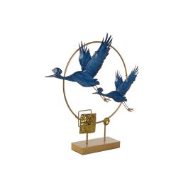 Figura Decorativa DKD Home Decor 51 x 9 x 51 cm Azul Dorado Pájaro Precio: 34.95000058. SKU: S3042986