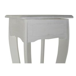 Juego de 2 mesas DKD Home Decor Blanco 30 x 30 x 76,5 cm