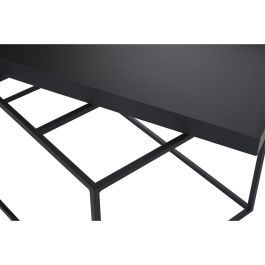 Juego de 2 mesas DKD Home Decor Negro Metal 80 x 50 x 45 cm