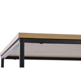 Mesa Centro Urban DKD Home Decor Natural Negro 60 x 44.5 x 110 cm