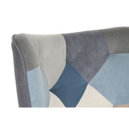 Sillón DKD Home Decor Multicolor Madera de caucho 70 x 73 x 100 cm Sillón DKD Home Decor Multicolor Madera de caucho 70 x 73 x 100 cm
