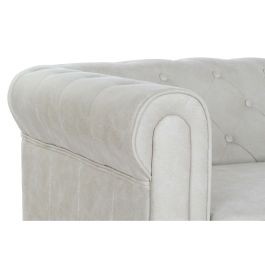 Sofa Vintage DKD Home Decor Blanco Natural 80 x 70 x 151 cm