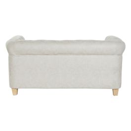 Sofa Vintage DKD Home Decor Blanco Natural 80 x 70 x 151 cm