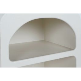 Mesita De Noche Moderno DKD Home Decor Blanco 40 x 55 x 45 cm