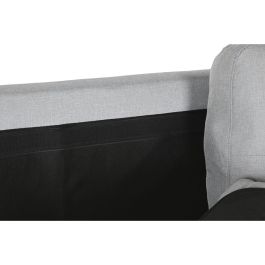 Sofá Chaise Longue DKD Home Decor Gris claro Polipropileno Moderno 244 x 146 x 81 cm