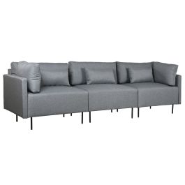 Sofa Moderno DKD Home Decor Gris 152.5 x 84 x 276 cm