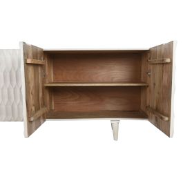 Aparador DKD Home Decor 177 x 40 x 75 cm Blanco Madera de mango