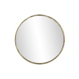Espejo de pared DKD Home Decor 80 x 2,5 x 80 cm Cristal Dorado Aluminio
