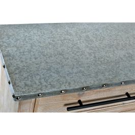 Mueble Auxiliar DKD Home Decor Natural Madera Aluminio 120,5 x 34,5 x 86 cm