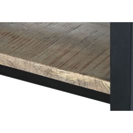 Estantería DKD Home Decor 180 x 35 x 220 cm Natural Negro Metal Madera de mango