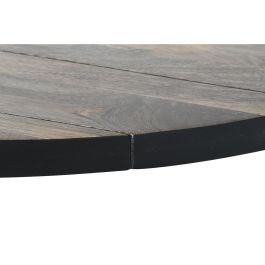 Mesa de Comedor DKD Home Decor Negro Natural Metal Madera de mango 200 x 100 x 76 cm