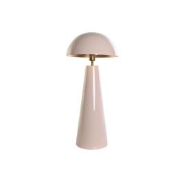 Lámpara de mesa DKD Home Decor 31 x 31 x 70 cm Rosa Hierro 220 V 50 W
