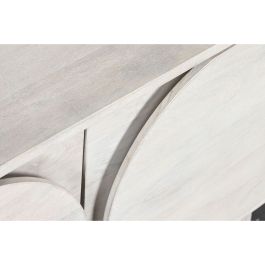 Estantería DKD Home Decor Blanco Madera de mango 116 x 40 x 160 cm (1)