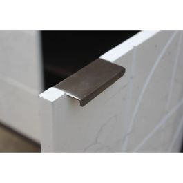 Aparador DKD Home Decor Blanco Marrón Metal Madera de mango 90 x 43 x 80 cm