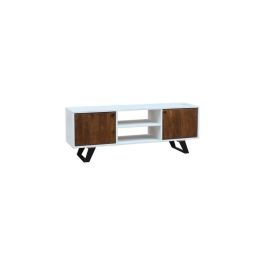 Mueble de TV DKD Home Decor Blanco 135 x 35 x 40 cm Metal Madera de mango Precio: 310.94999991. SKU: S3044260