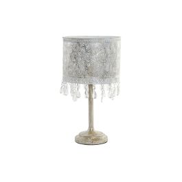 Lámpara de mesa DKD Home Decor Plateado Metal