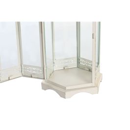 Farola Shabby DKD Home Decor Blanco 20 x 55 x 23 cm Set de 3
