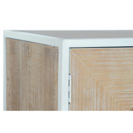 Consola DKD Home Decor Blanco Metal Abeto 120 x 35 x 90 cm