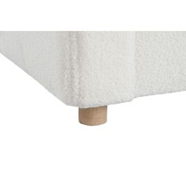 Butaca DKD Home Decor Blanco Poliéster Madera 79 x 72 x 86 cm