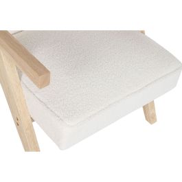 Butaca DKD Home Decor Blanco 66 x 79 x 65 cm