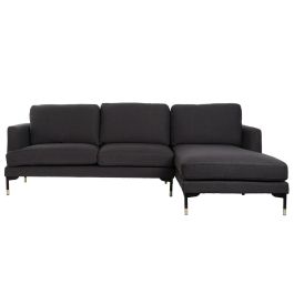 Sofa DKD Home Decor Gris 160 x 85 x 250 cm