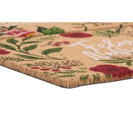 Felpudo Navidad Tradicional DKD Home Decor Verde Multicolor 40 x 1.5 x 60 cm (2 Unidades)