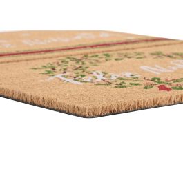 Felpudo Navidad Tradicional DKD Home Decor Verde Rojo 40 x 1.5 x 60 cm (2 Unidades)