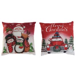 Cojín DKD Home Decor Navidad Multicolor Poliéster 40 x 10 x 40 cm (2 Unidades) Precio: 22.94999982. SKU: B16KSMYBNX