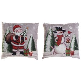 Cojín DKD Home Decor Navidad Multicolor Poliéster 40 x 10 x 40 cm (2 Unidades) Precio: 22.94999982. SKU: B1D3T5Q3GY